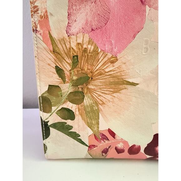 Ted Baker London Icon Bag Floral Tote Pink Multicolor Polyester Shopper - Picture 3 of 8